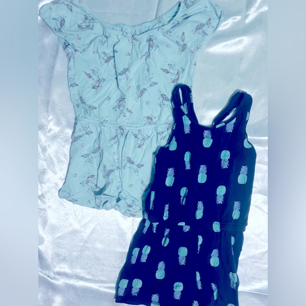 Girls Romper Bundle- Size 6